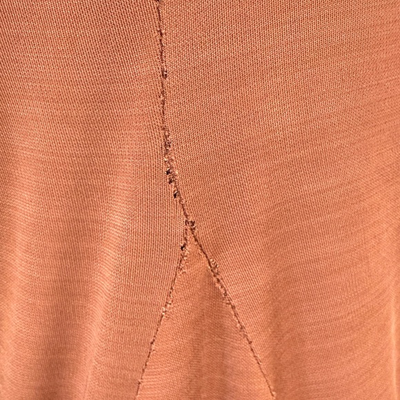 Rust Flamenco Practice Skirt - Picture 4 of 6